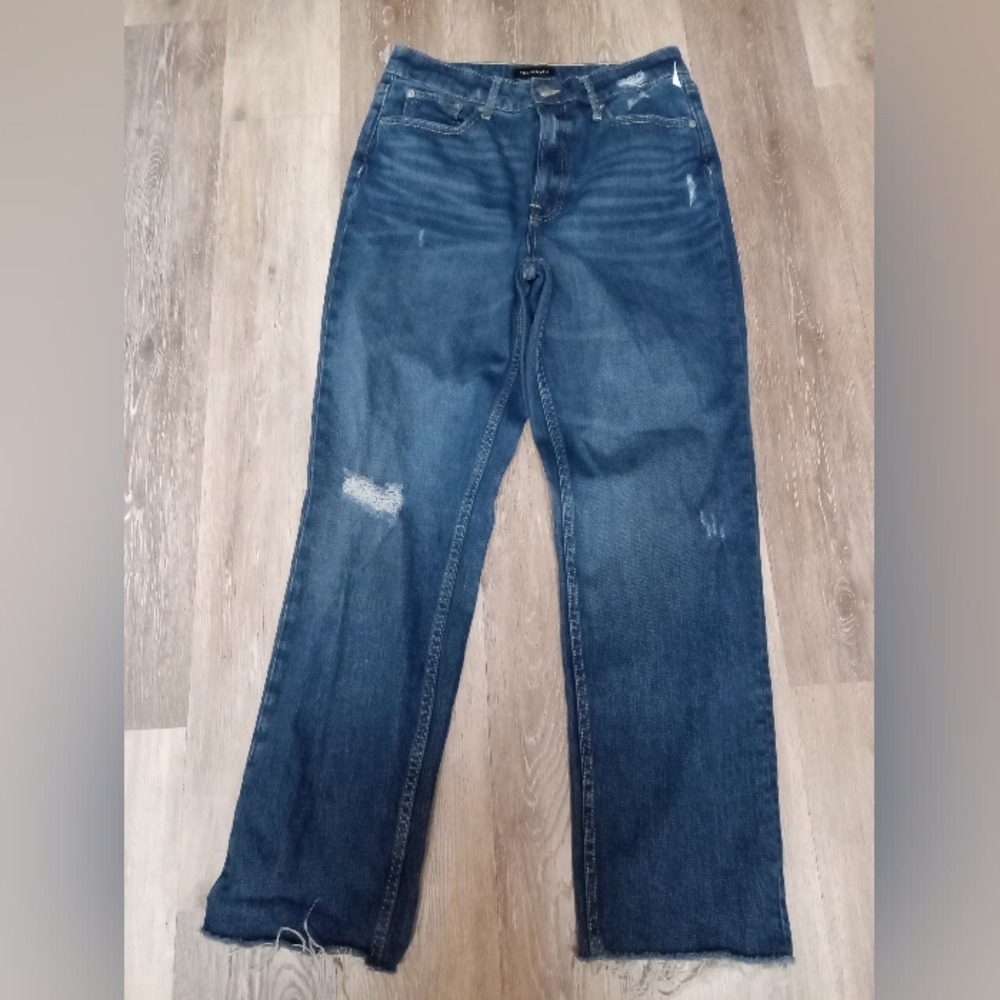 Free assembly jeans size 10 super high rise straight
